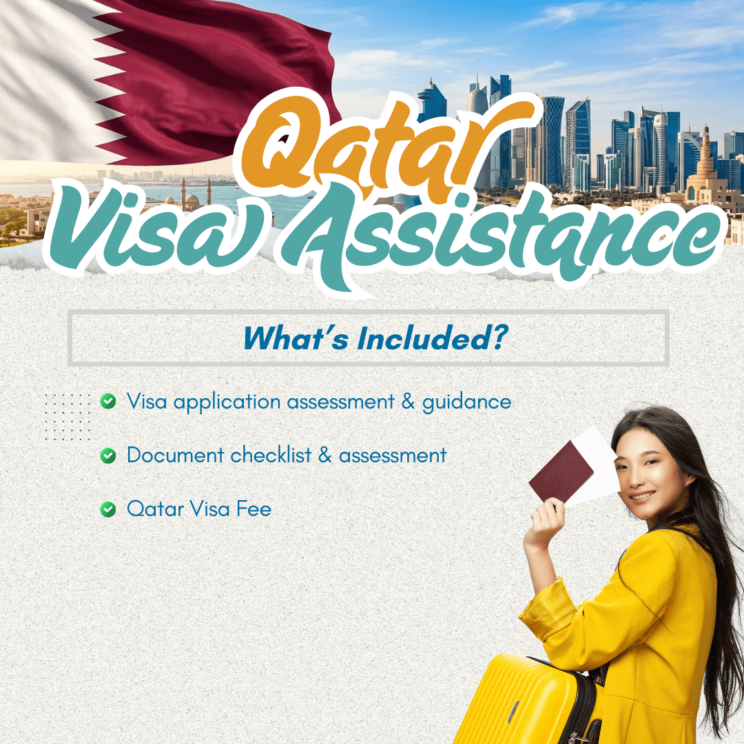 Qatar visa assistance card